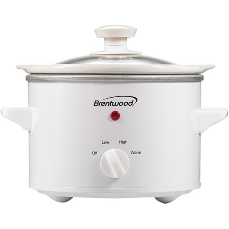 Brentwood Appliances Ceramic Pot 1.5qt. Slow Cooker SC-115W